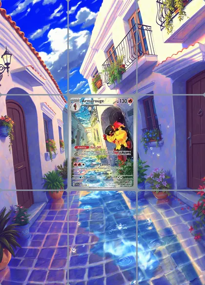 Extendas Card Armarouge Extended Binder Art: 3 Pokémon Card Designs | SmeargleStudio