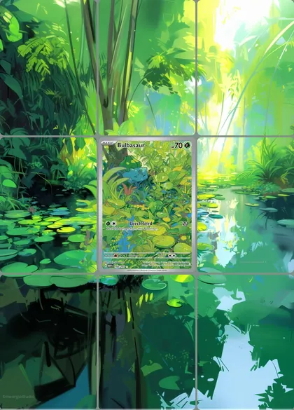 Bulbasaur 166/165 extended binder art