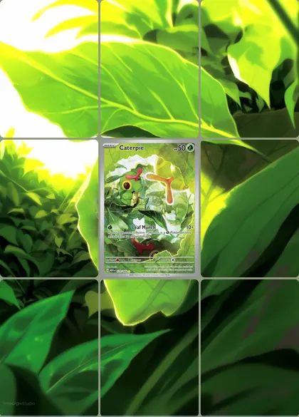 Caterpie 172/165 extended binder art