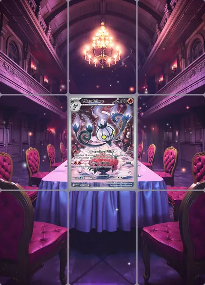 Chandelure 103/86 extended binder art