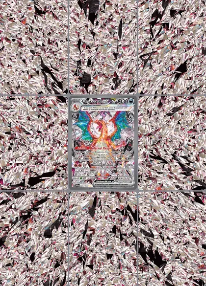 Charizard ex 223/197 extended binder art
