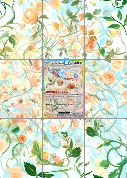 Eevee ex 167/131 extended binder art