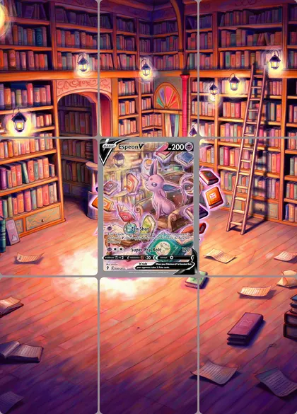 Espeon V 180/203 extended binder art