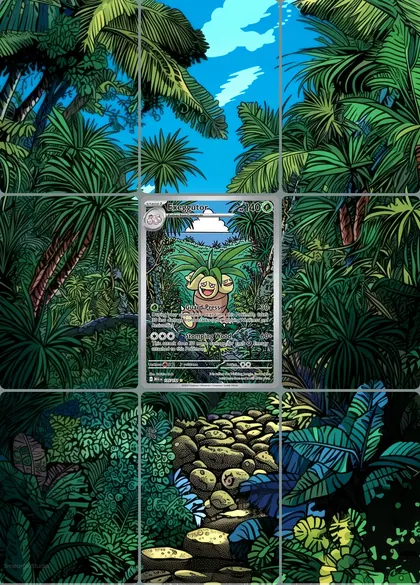 Exeggutor 135/132 extended binder art