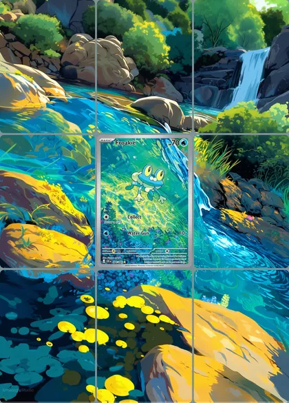 Froakie 88/86 extended binder art