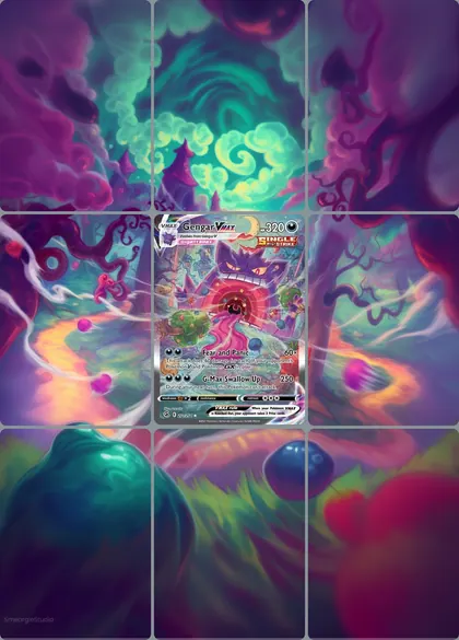 Gengar VMAX 271/264 extended binder art