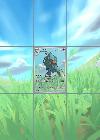 Golurk 123/86 extended binder art