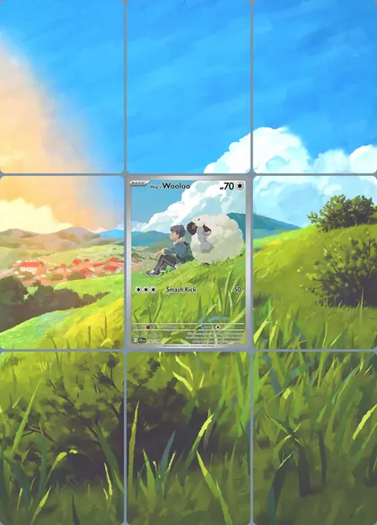 Hop's Wooloo 170/159 extended binder art