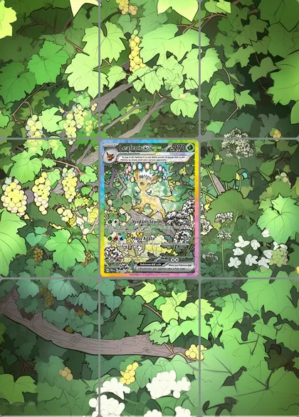 Leafeon ex 144/131 extended binder art