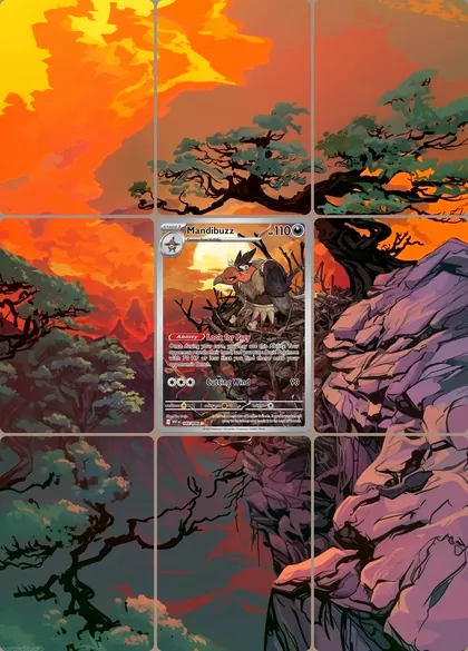 Mandibuzz 145/86 extended binder art