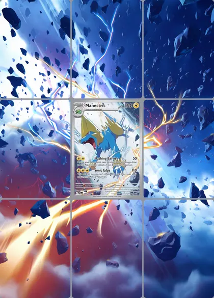 Manectric 89/84 extended binder art
