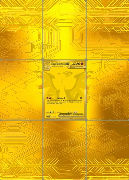 Mega Charizard X ex 130/94 extended binder art
