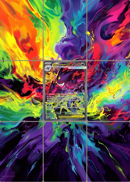 Mega Gengar ex 284/217 extended binder art