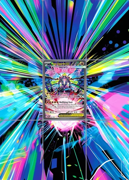 Mega Zygarde ex 120/88 extended binder art