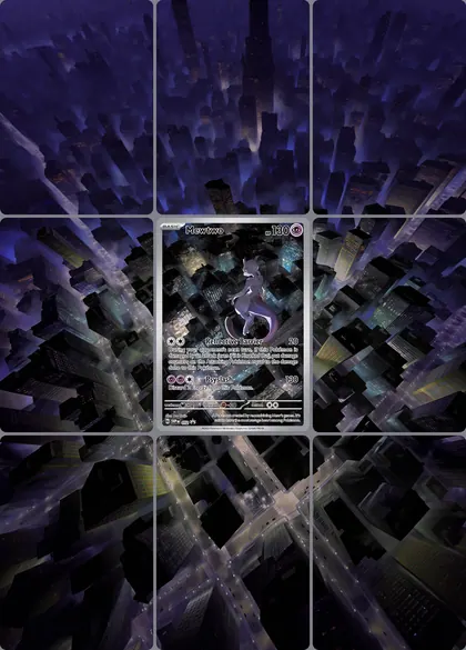 Mewtwo 52 extended binder art