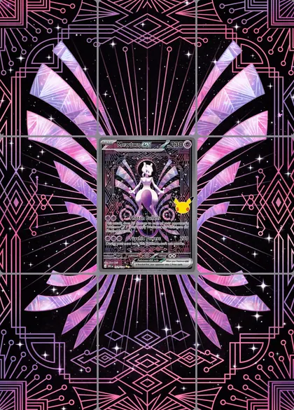 Mewtwo ex 151/128 extended binder art