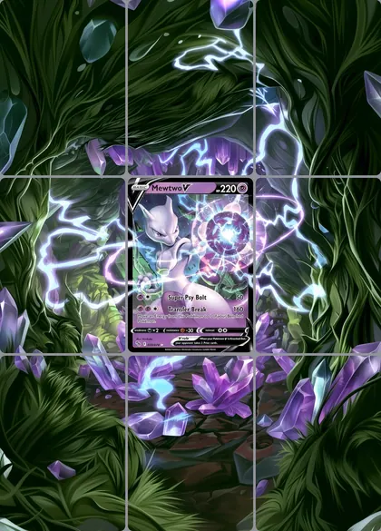 Mewtwo V 30/78 extended binder art