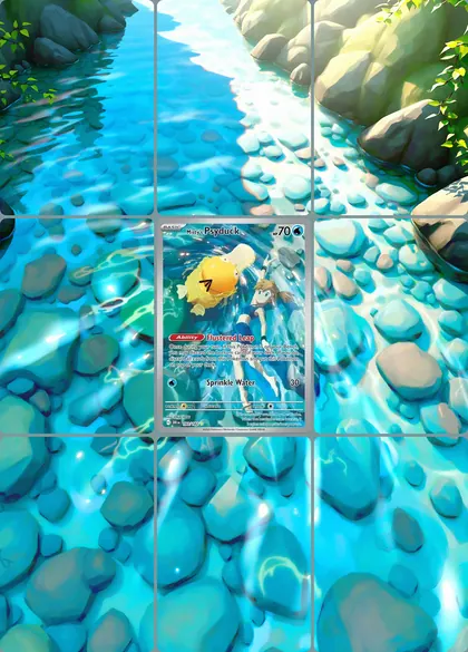 Misty's Psyduck 193/182 extended binder art