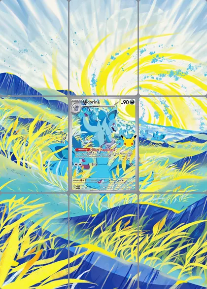 Nidorina 101 extended binder art
