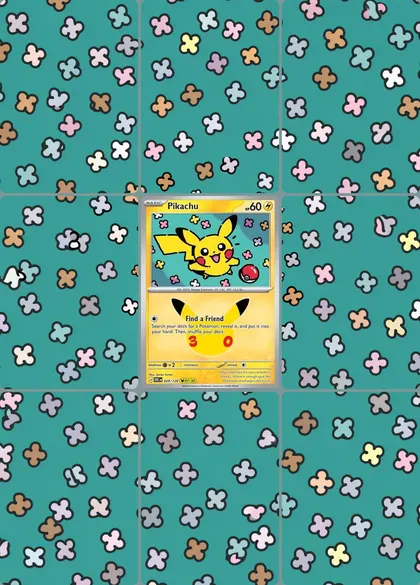 Pikachu 29/128 extended binder art