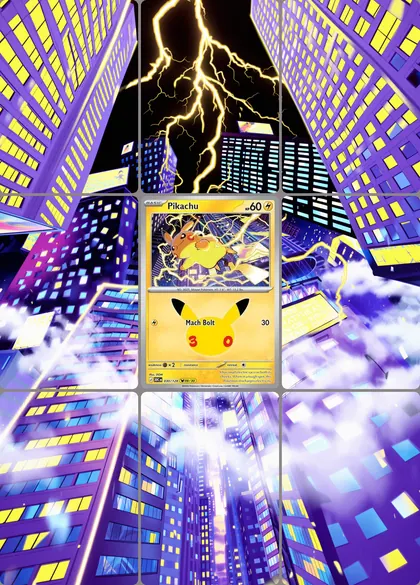 Pikachu 30/128 extended binder art