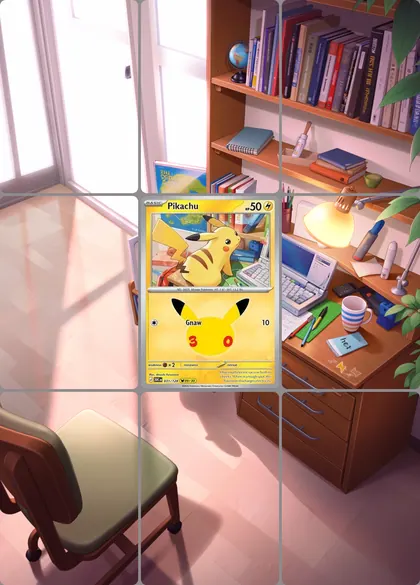 Pikachu 31/128 extended binder art