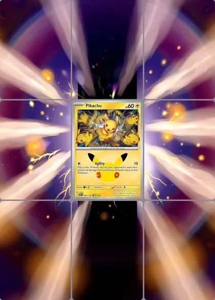 Pikachu 44/128 extended binder art