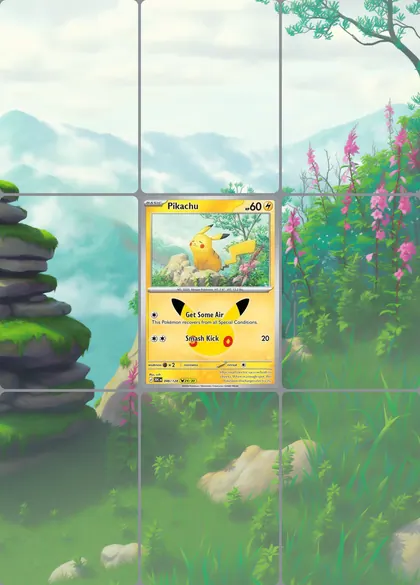 Pikachu 46/128 extended binder art