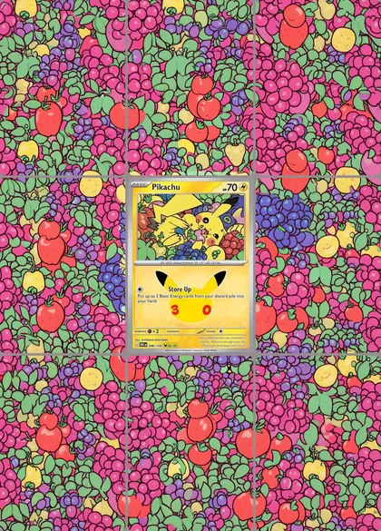 Pikachu 48/128 extended binder art