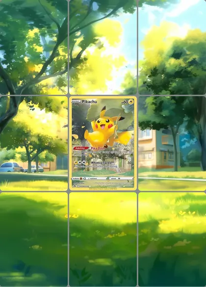 Pikachu GG30/GG70 extended binder art