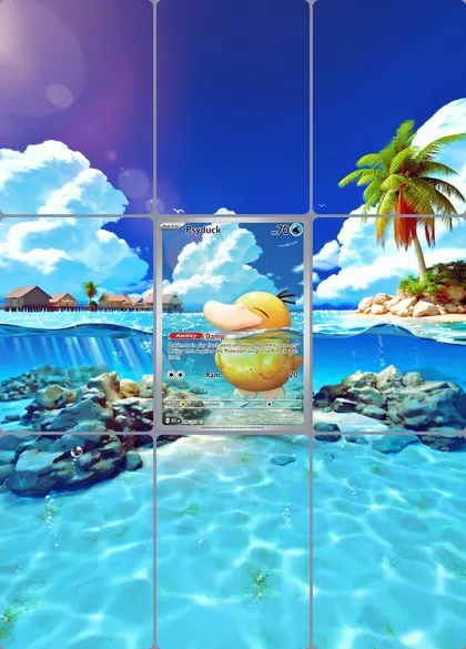Psyduck 226/217 extended binder art