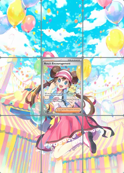 Rosa's Encouragement 123/88 extended binder art
