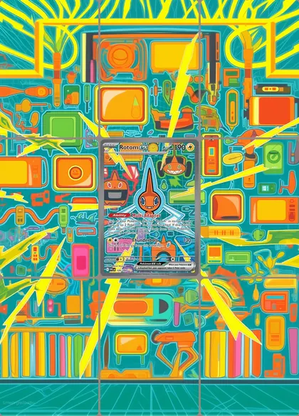 Rotom ex 126/94 extended binder art