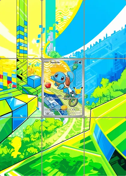 Squirtle 39 extended binder art