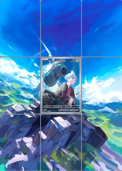 Steven's Beldum 207 extended binder art