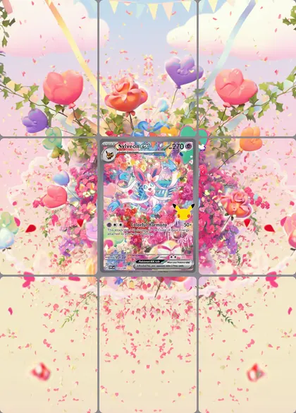 Sylveon ex 153/128 extended binder art