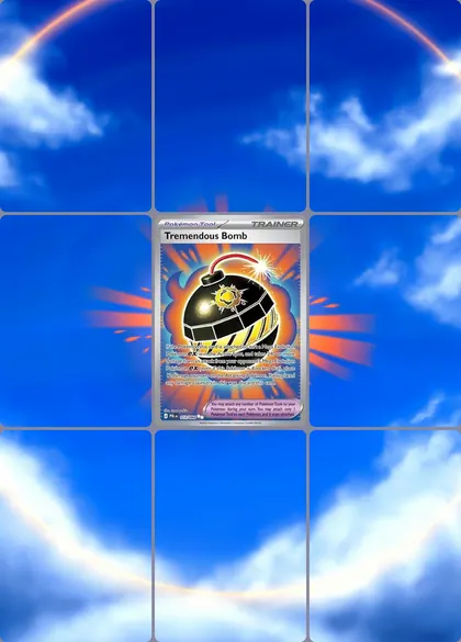 Tremendous Bomb 113/84 extended binder art