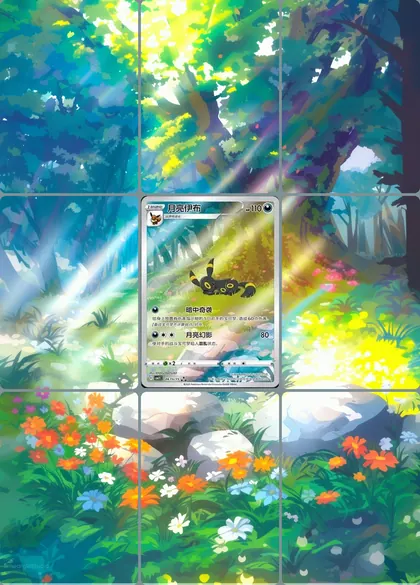 Umbreon 615/15 extended binder art