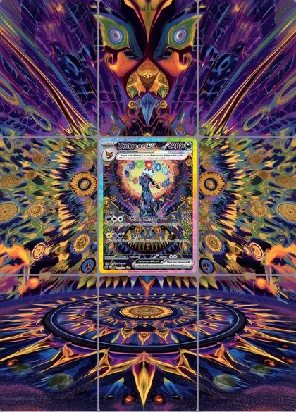 Umbreon ex 161/131 extended binder art