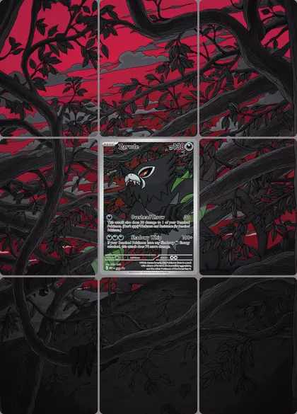 Zarude 88 extended binder art