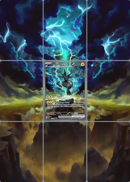 Zekrom ex 166/86 extended binder art