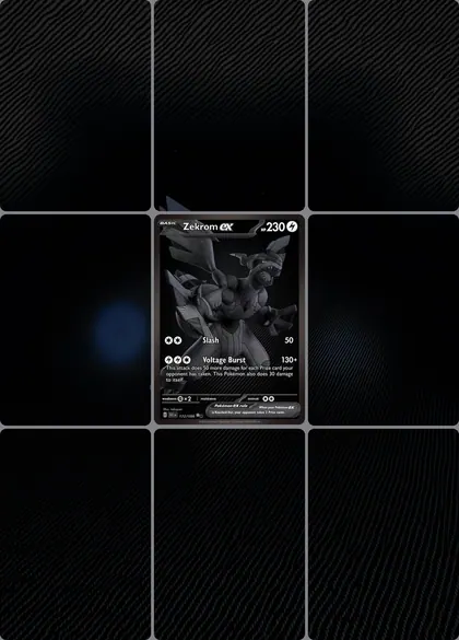 Zekrom ex 172/86 extended binder art